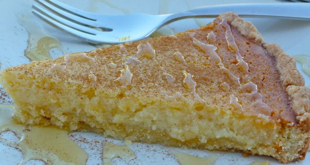 Greek Honey Pie or Melopita Recipe Image