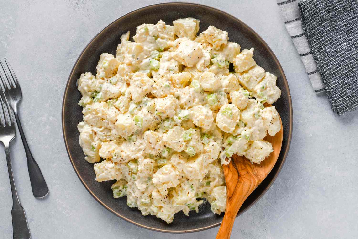 Sour Cream Potato Salad Recipe Image