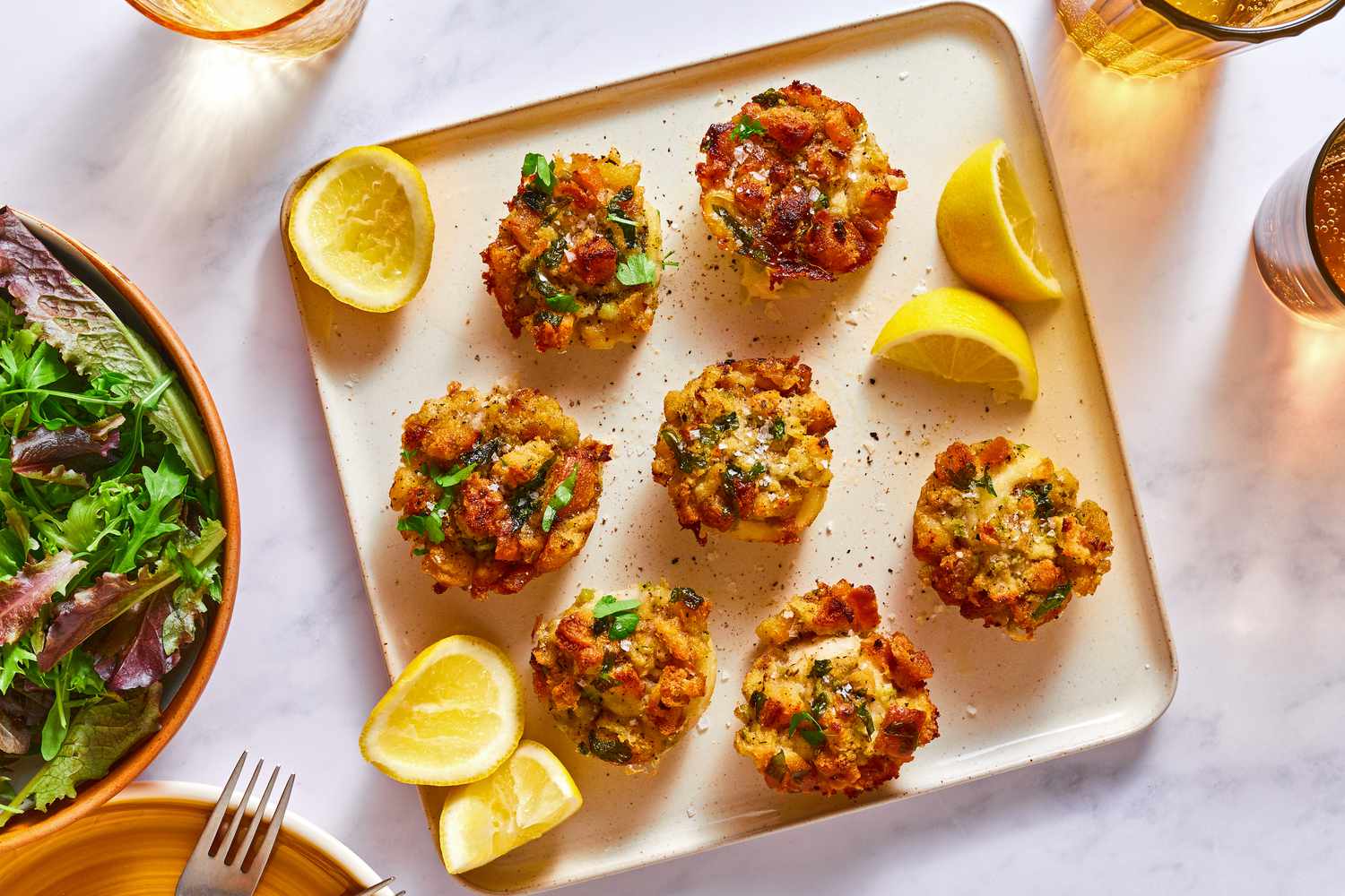 Baked Stuffed Fish Fillet With Breadcrumbs Recipe Image