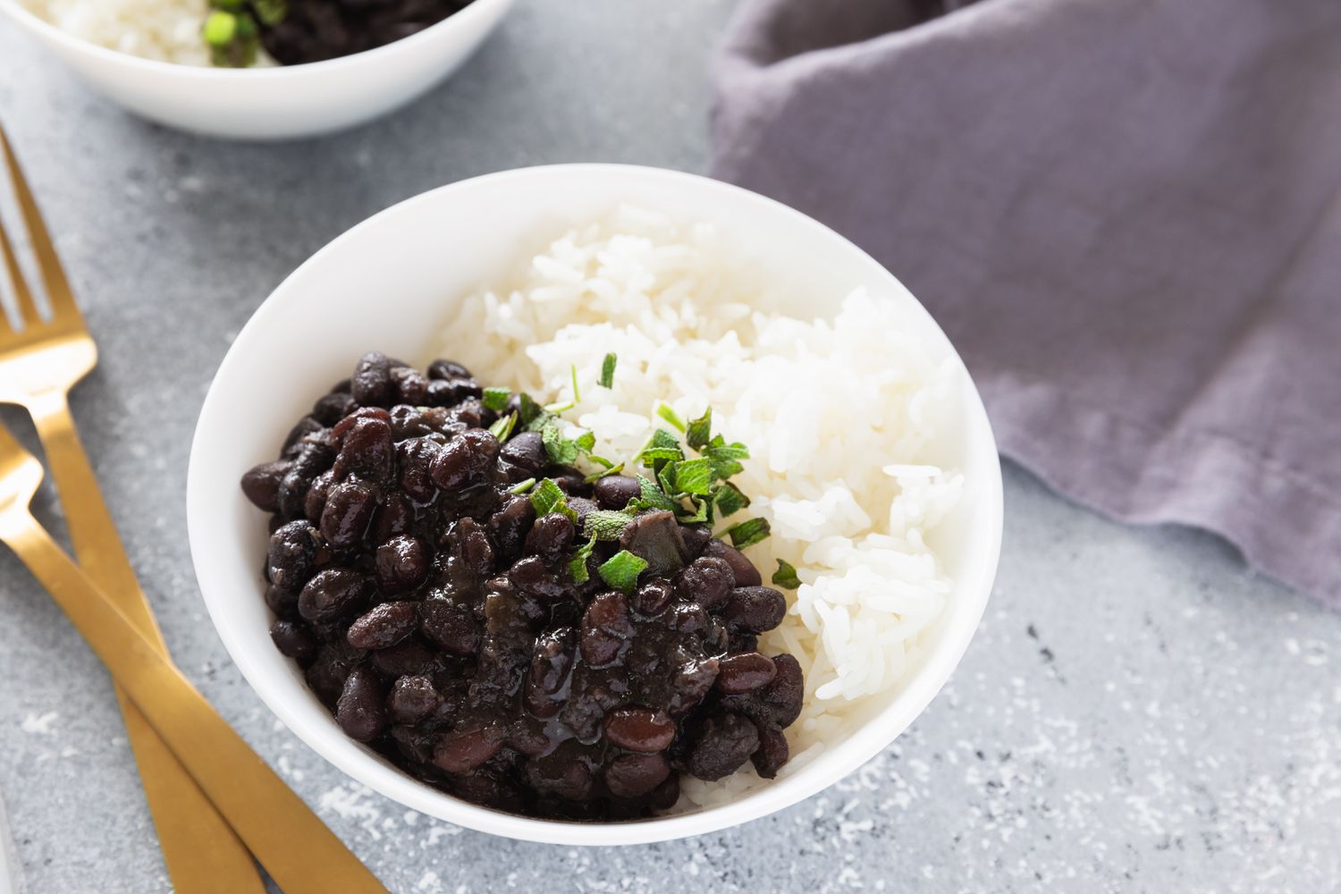 Vegan Black Beans (Frijoles Negros) Recipe Image