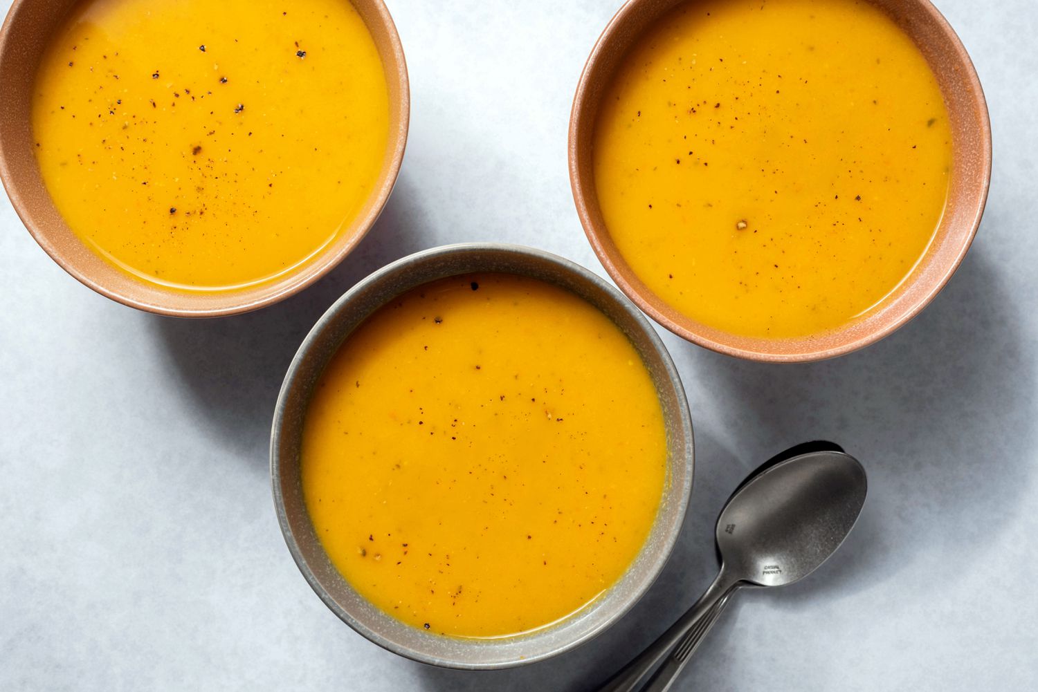 Savory Butternut Squash and Carrot Soup Recipe Image