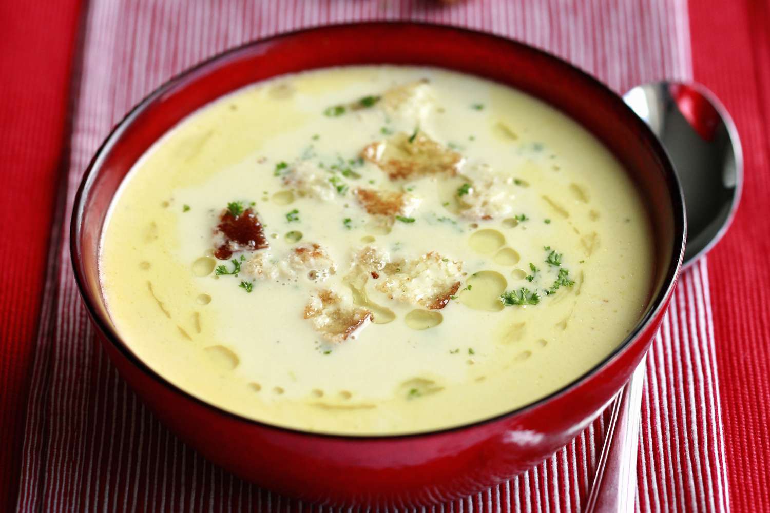 Simple Cream of Artichoke Soup Recipe Image