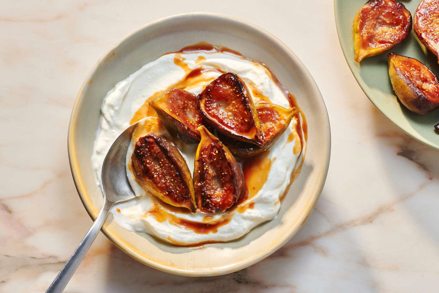 Honey-Fried Figs Recipe Image