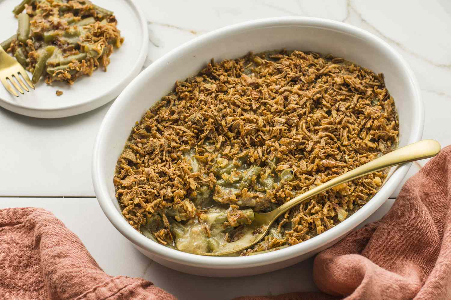 Vegan Green Bean Casserole Recipe Image