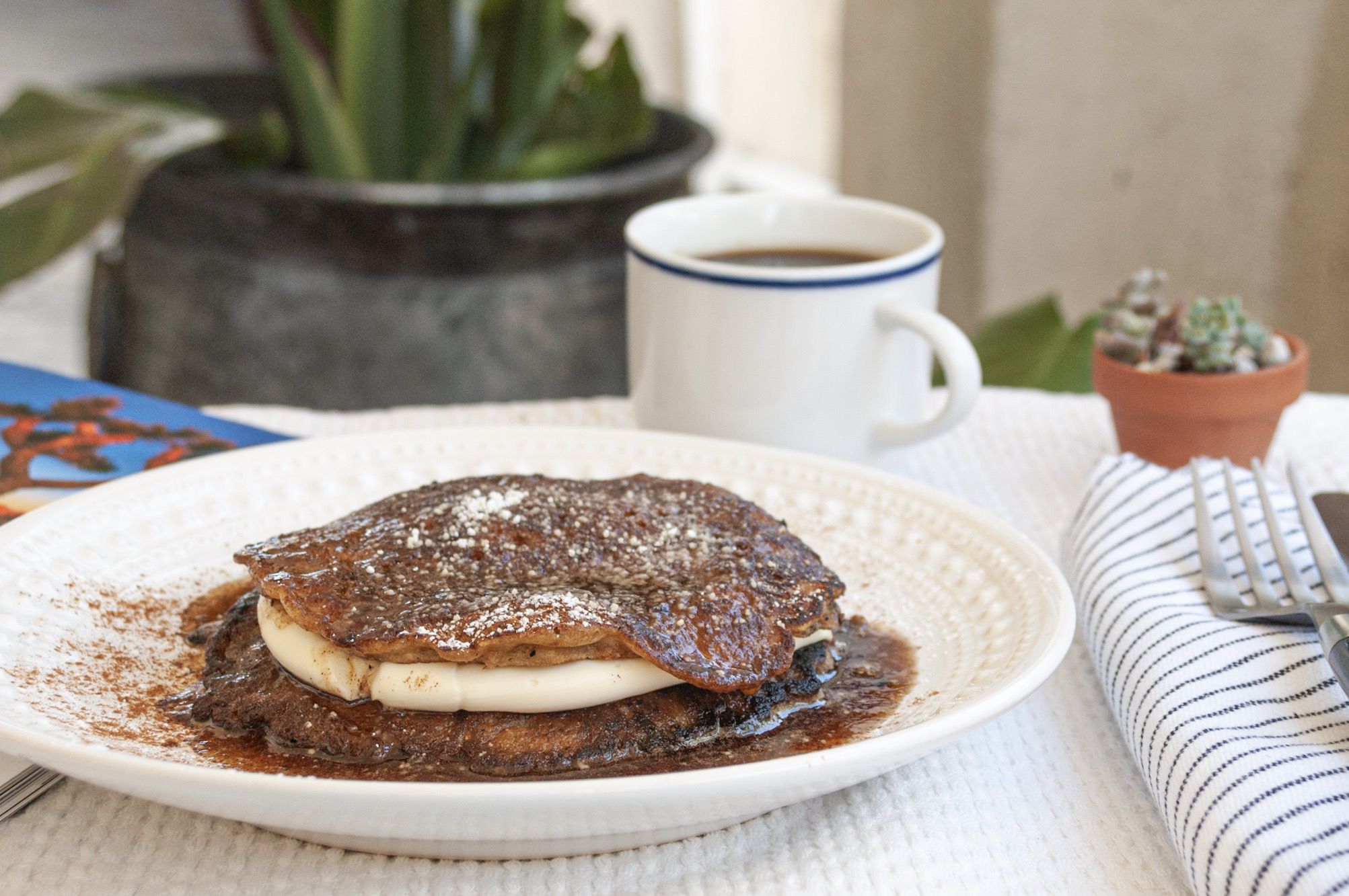 Cinnamon Roll Pancakes Image
