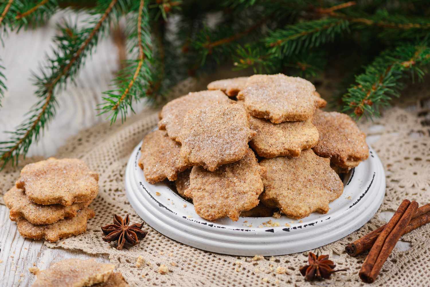 New Mexico Anise and Cinnamon Sugar Cookies (Bizcochitos) Recipe Image
