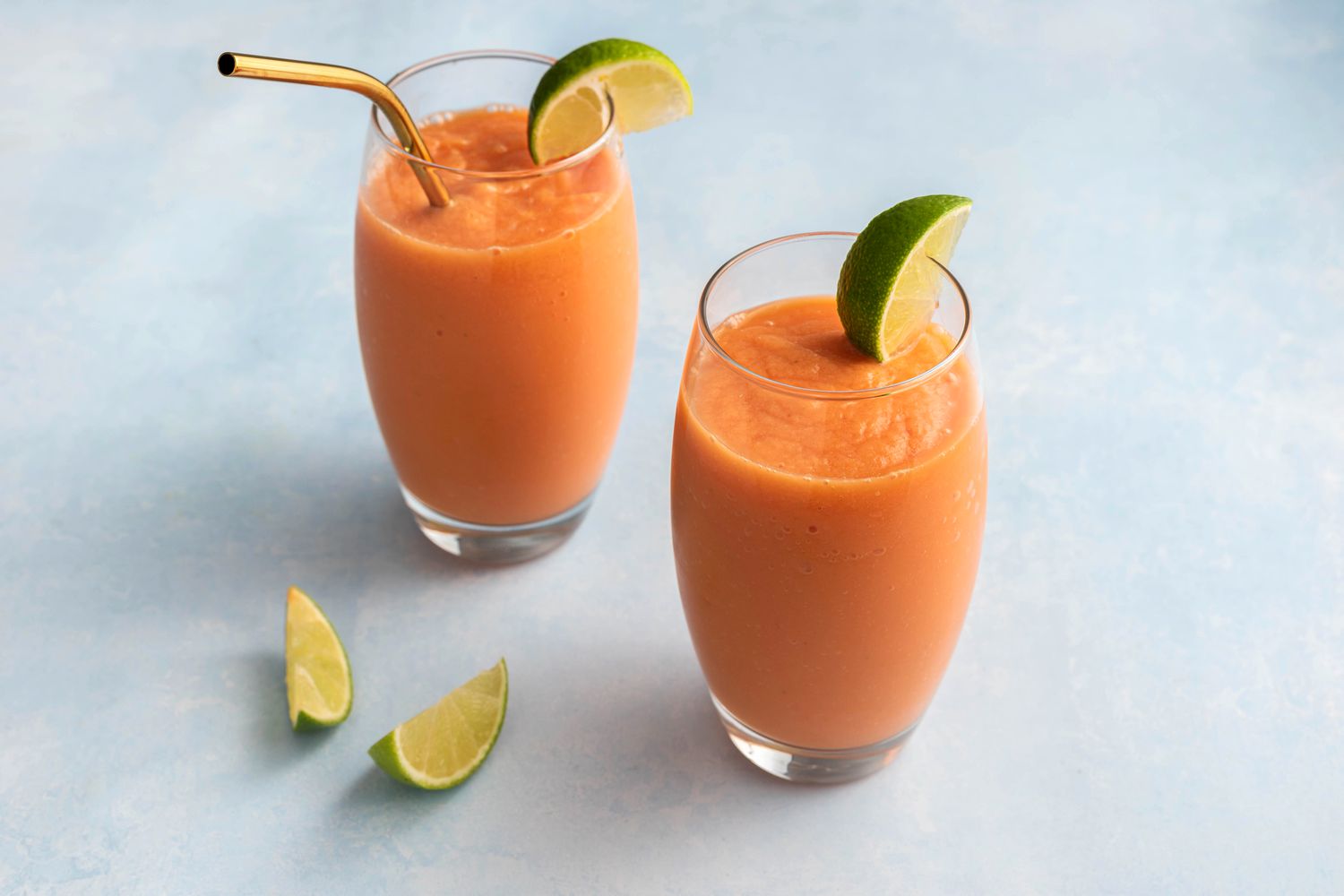 Papaya Smoothie (Batida de Lechosa) Recipe Image