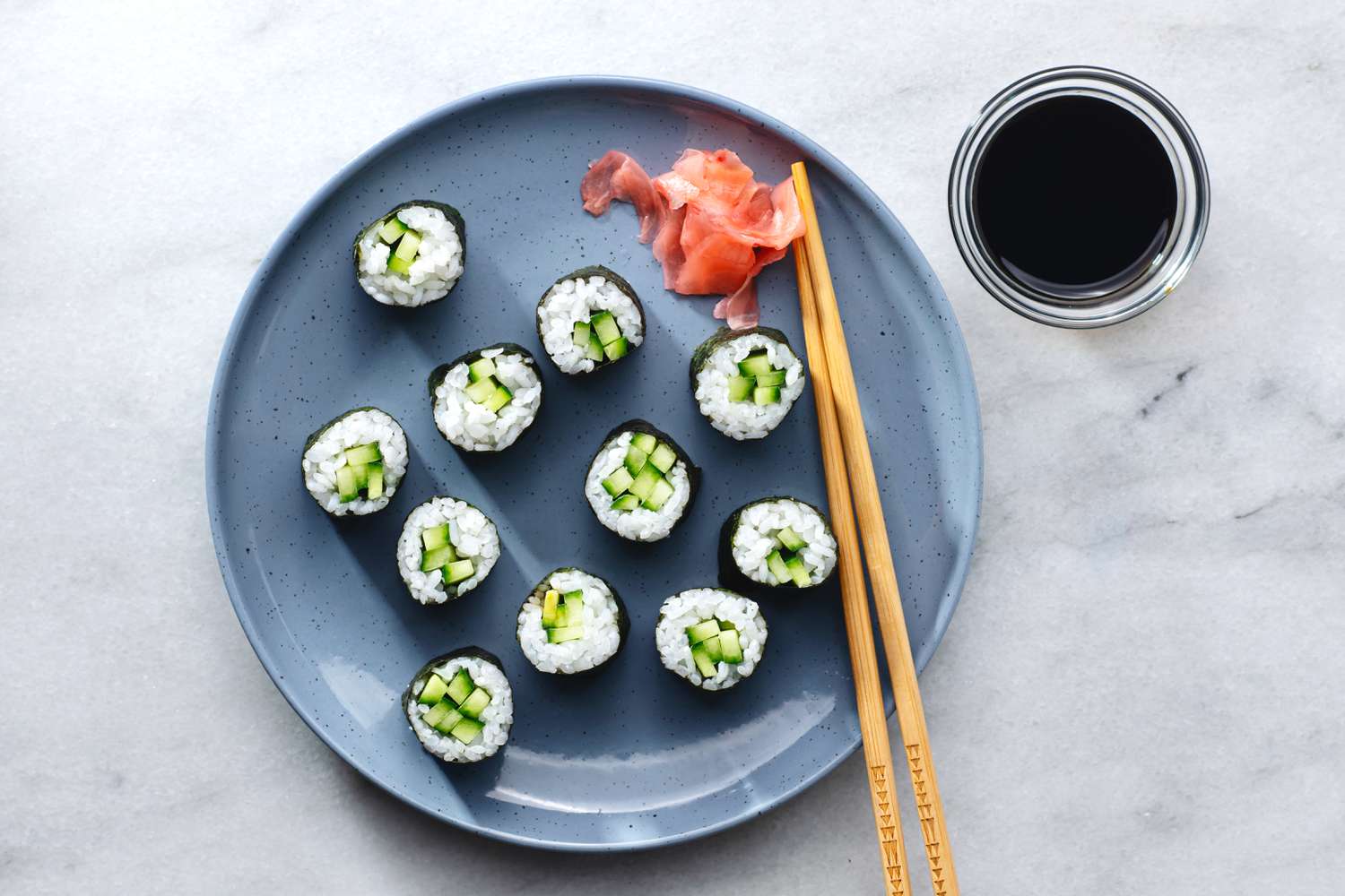 Kappamaki (Cucumber Sushi Roll) Recipe Image
