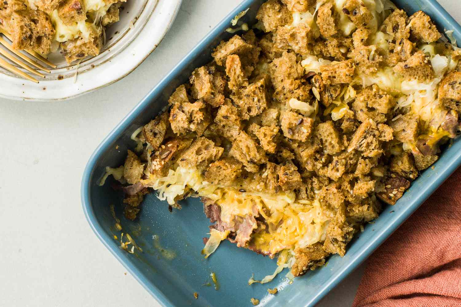 Corned Beef and Sauerkraut Casserole Image