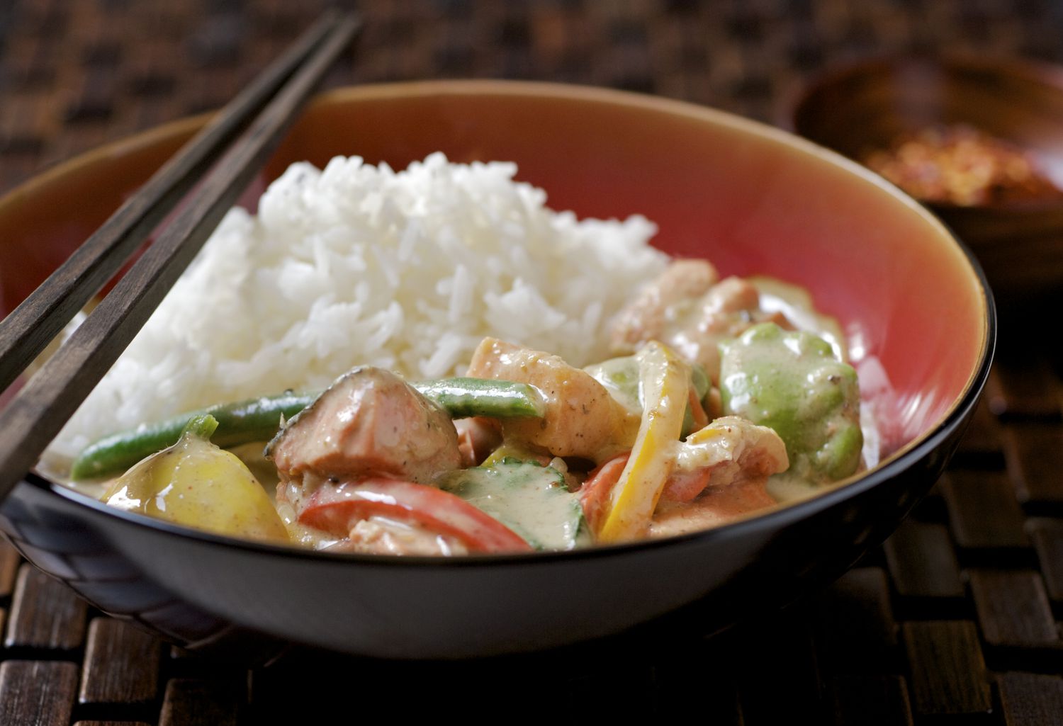 Thai Fish Curry With Vegetables Recipe Image