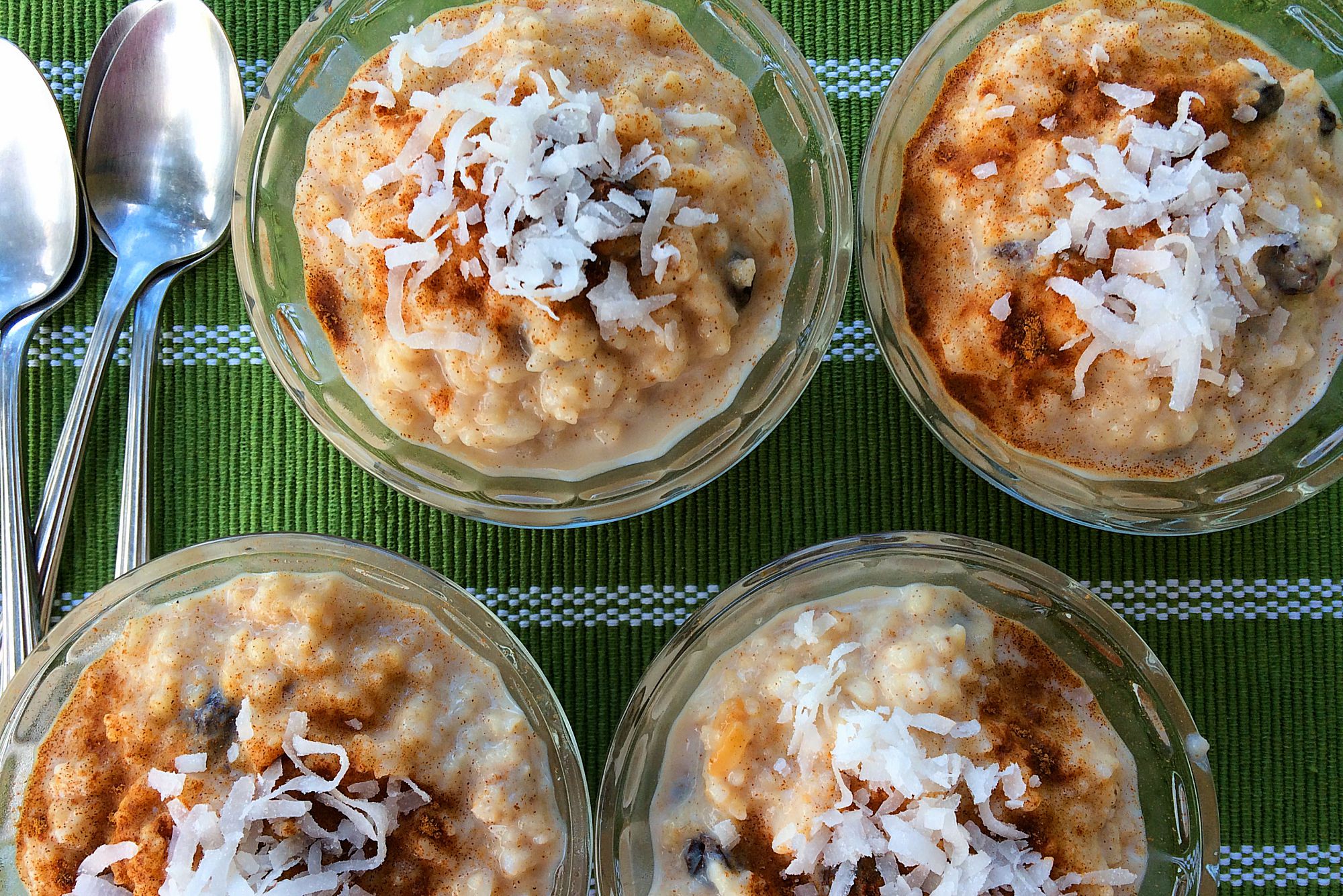 Coconut Spice Rice Pudding Image