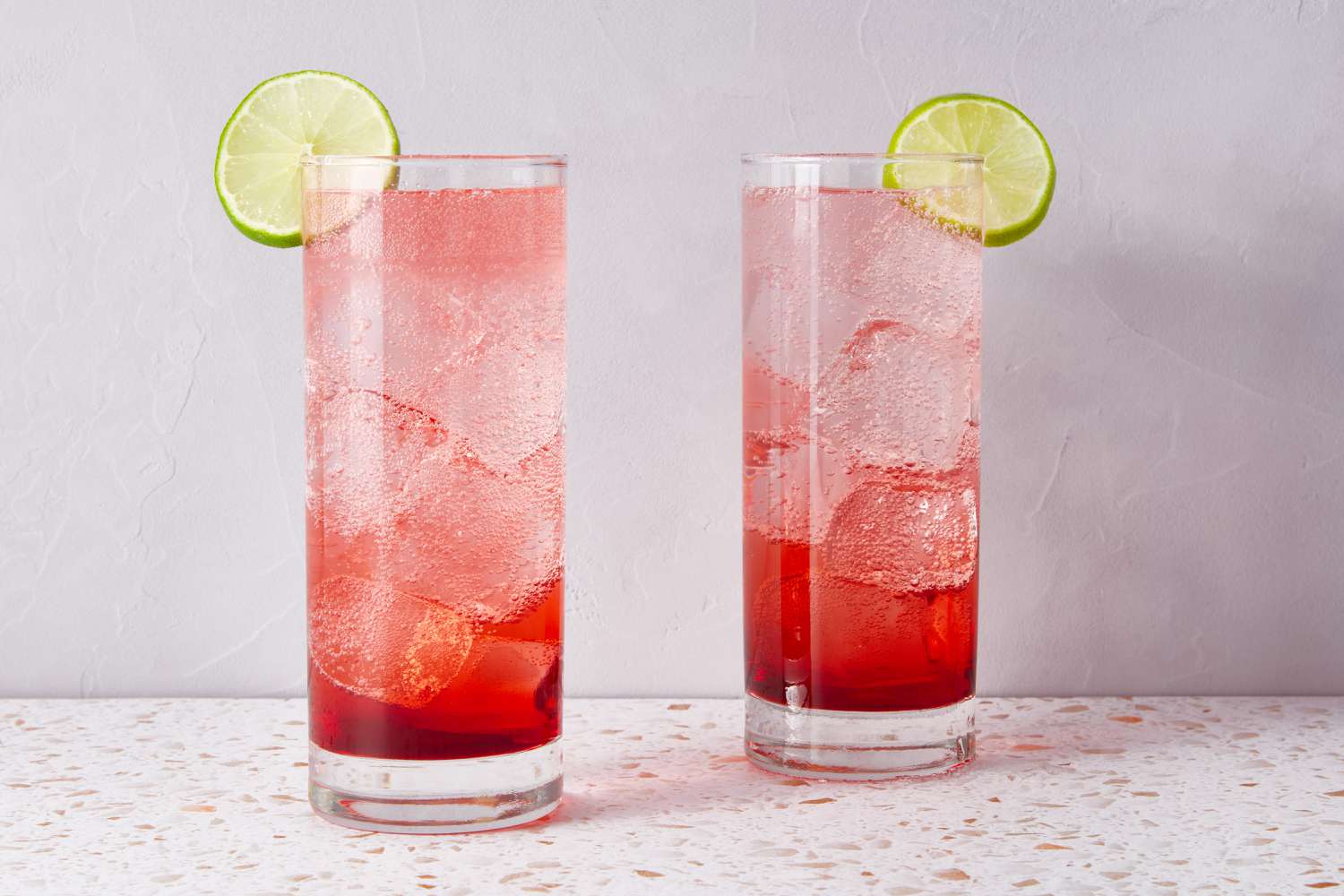 Cherry Gin and Tonic Cocktail Recipe Image