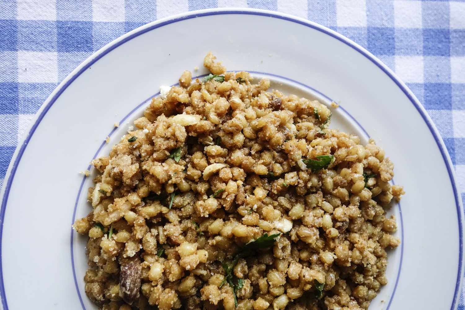 Kollyva (Greek Memorial Boiled Wheat) Recipe Image