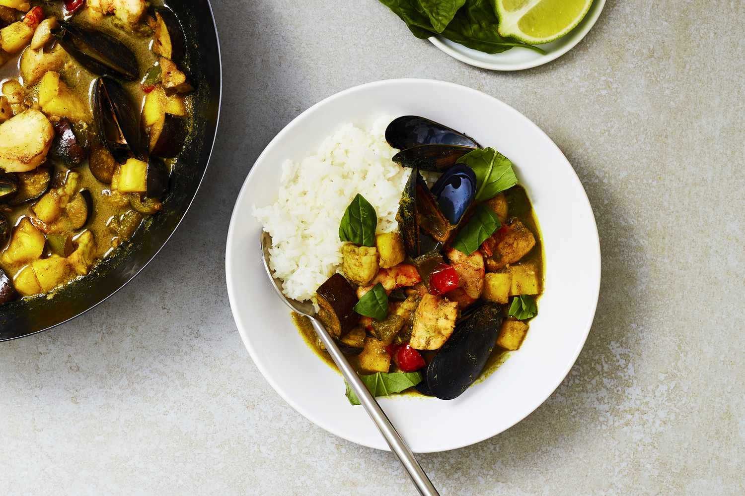 Thai Seafood Curry Recipe Image