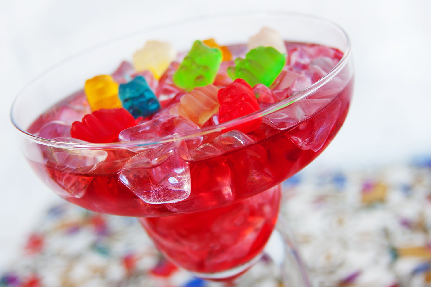 Gummy Bear Margarita Tequila Cocktail Recipe Image