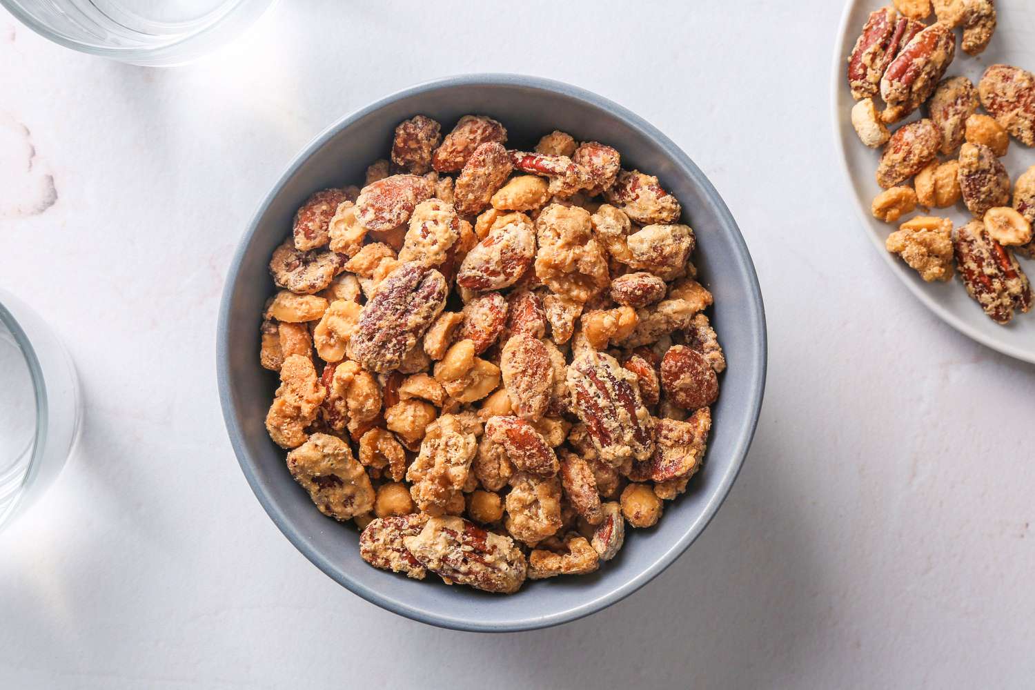Sweet Crunchy Candied Toffee Nuts Recipe Image