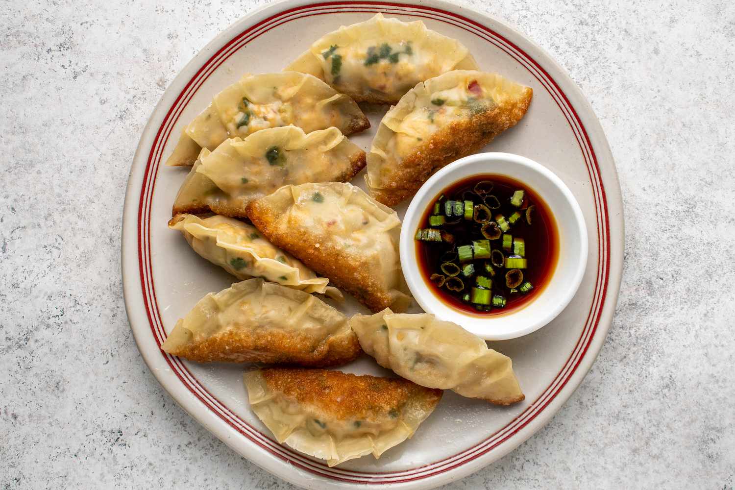 Vegetarian Potstickers With Mushroom and Tofu Recipe Image