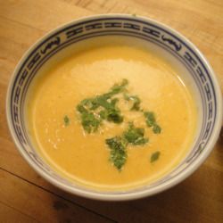 Cream of Carrot with Ginger Soup Recipe | Cook the Book Image