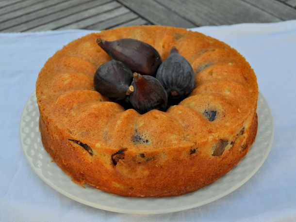 Fig Yogurt Bundt Cake Recipe Image